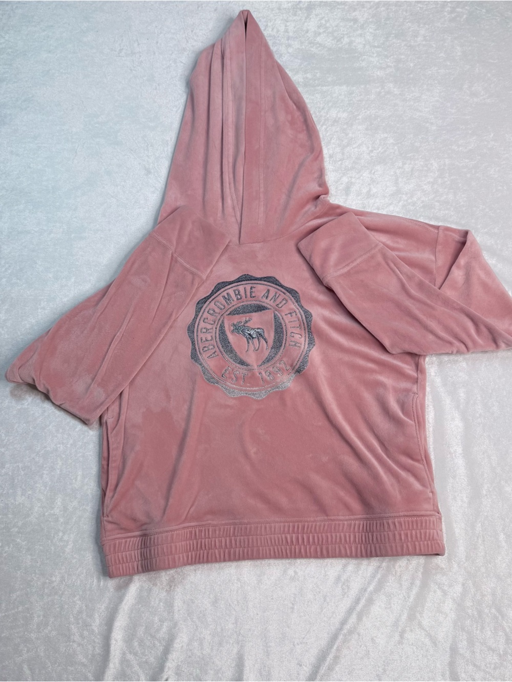 abercrombie kids Dusty Pink Hoodie